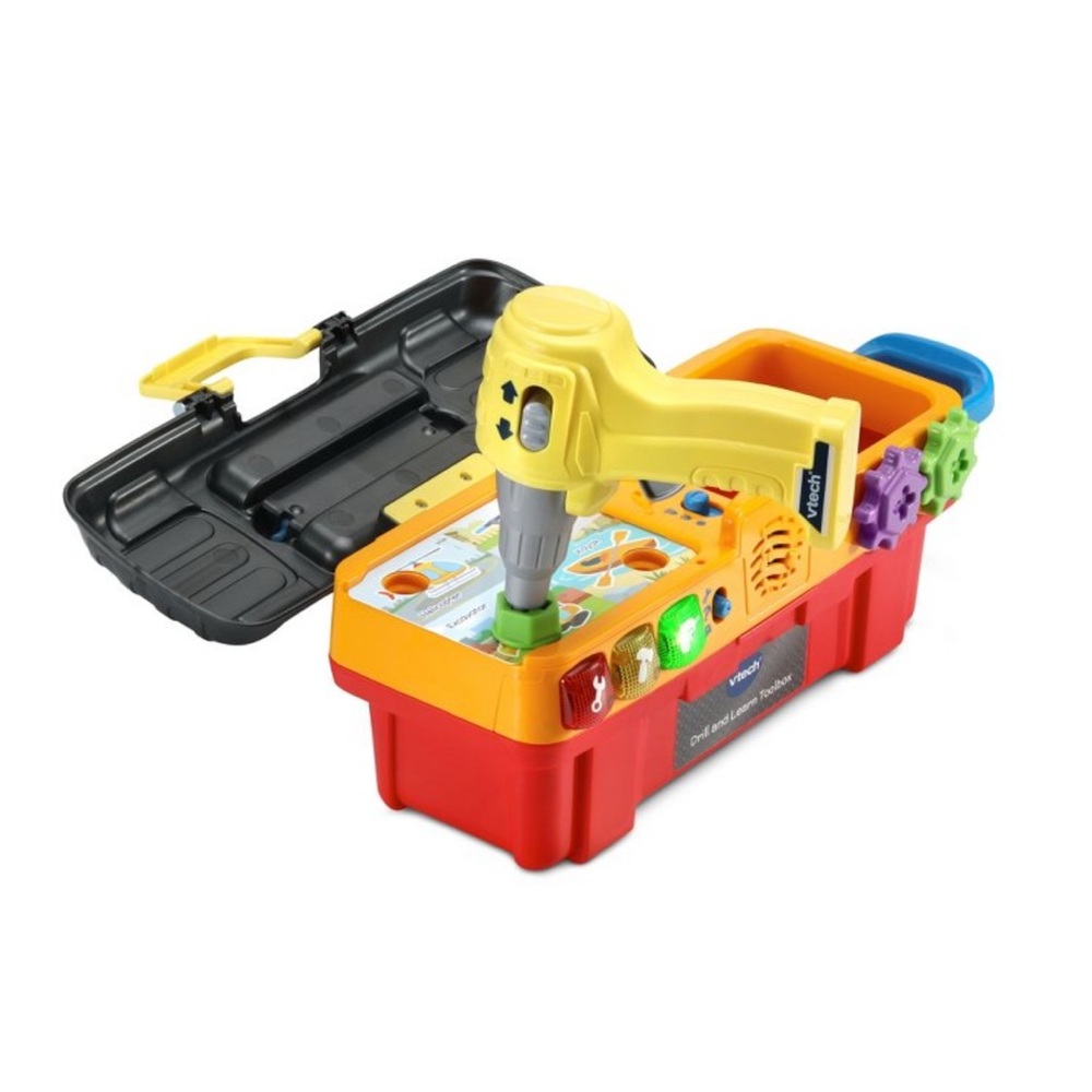 $20/2 VTech Drill & Learn Toolbox™ Pro! tool belt and toolbox and 10 accessories